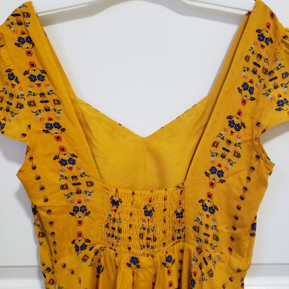 Urban Outfitters Finnigan Folk Print Dress - Picture 5 of 7